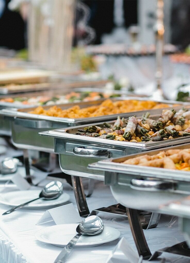 Special catering buffet for birthdays